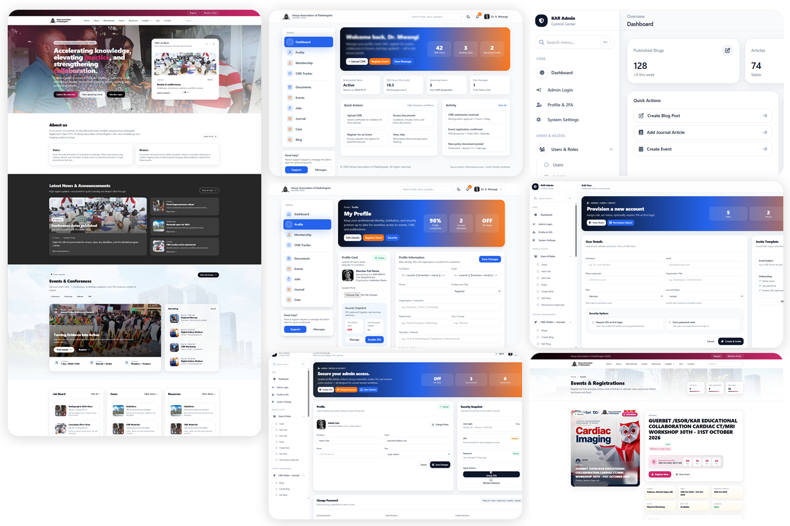 Institutional Website & Systems