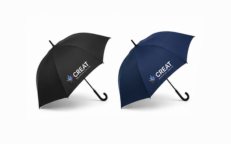 Umbrellas with same colours