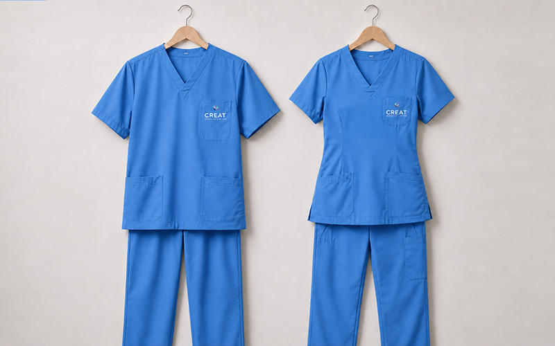 Single Colour Nurse Uniform