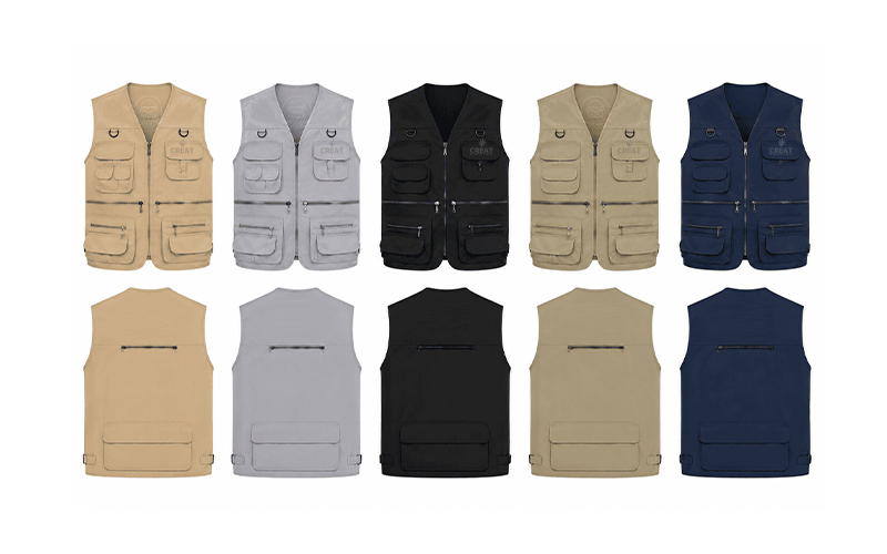 Professional Multi-Pocket Utility Vest