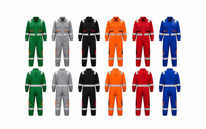 Executive Reflective Utility Coverall