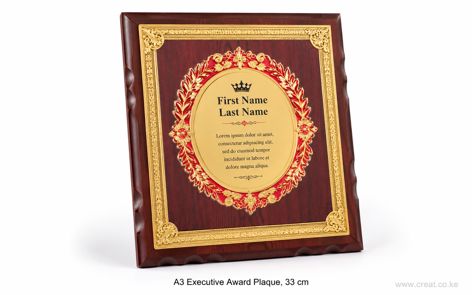  A3 Executive Award Plaque, 33 cm