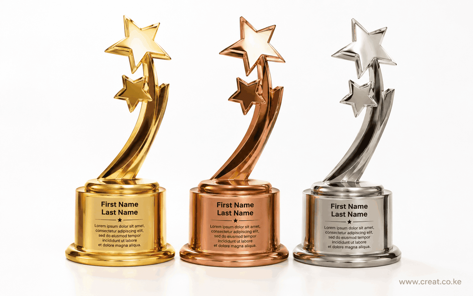 Custom Aluminium Trophy Award 