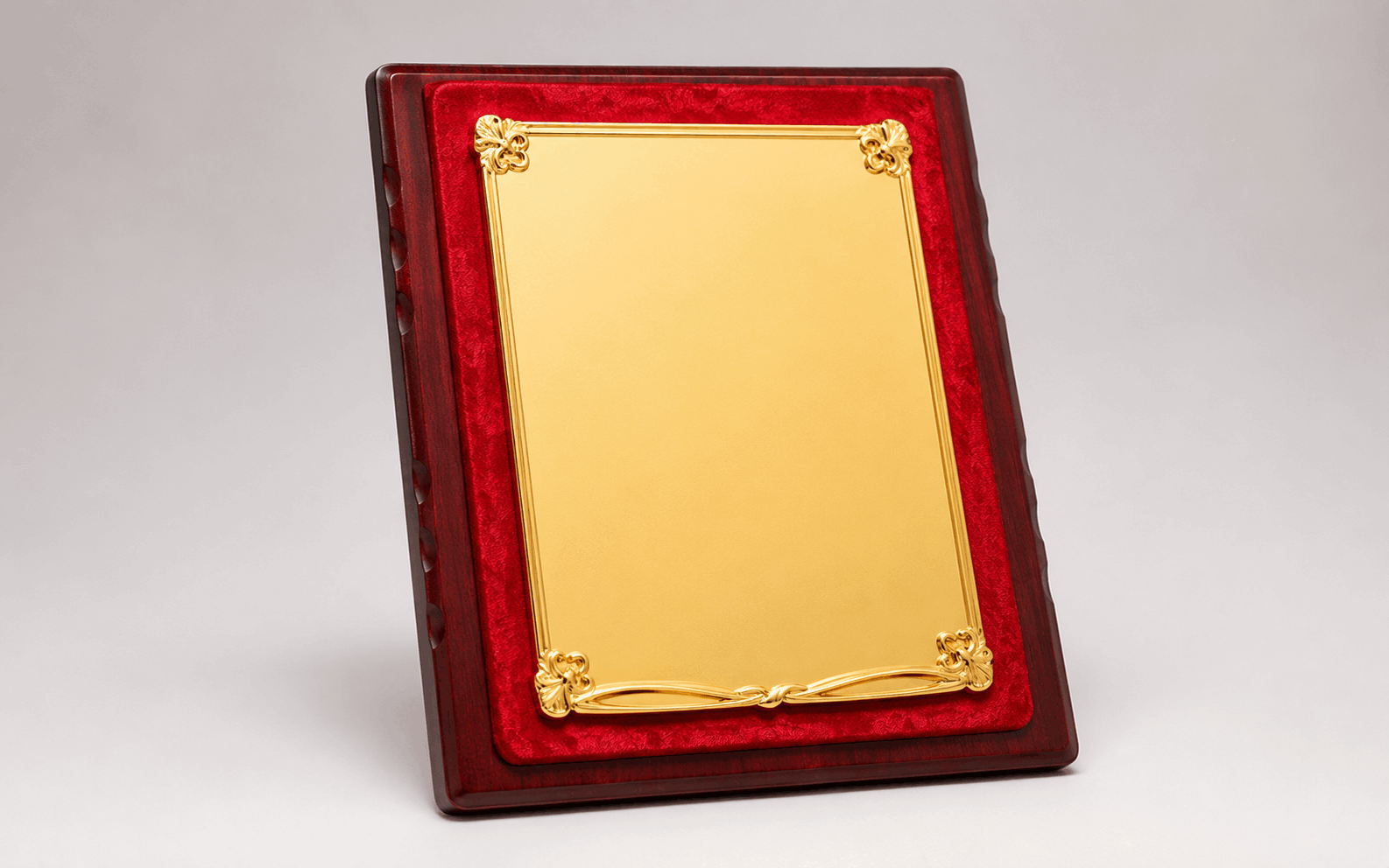 Executive Wooden Leather Custom Award 