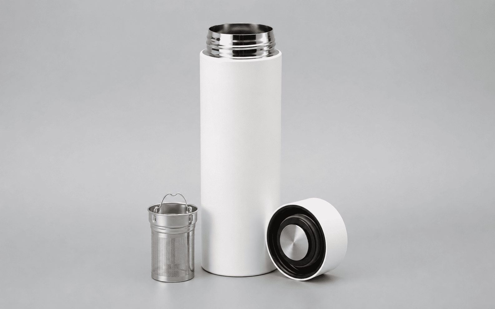 Thermal Flask with Sieve 
