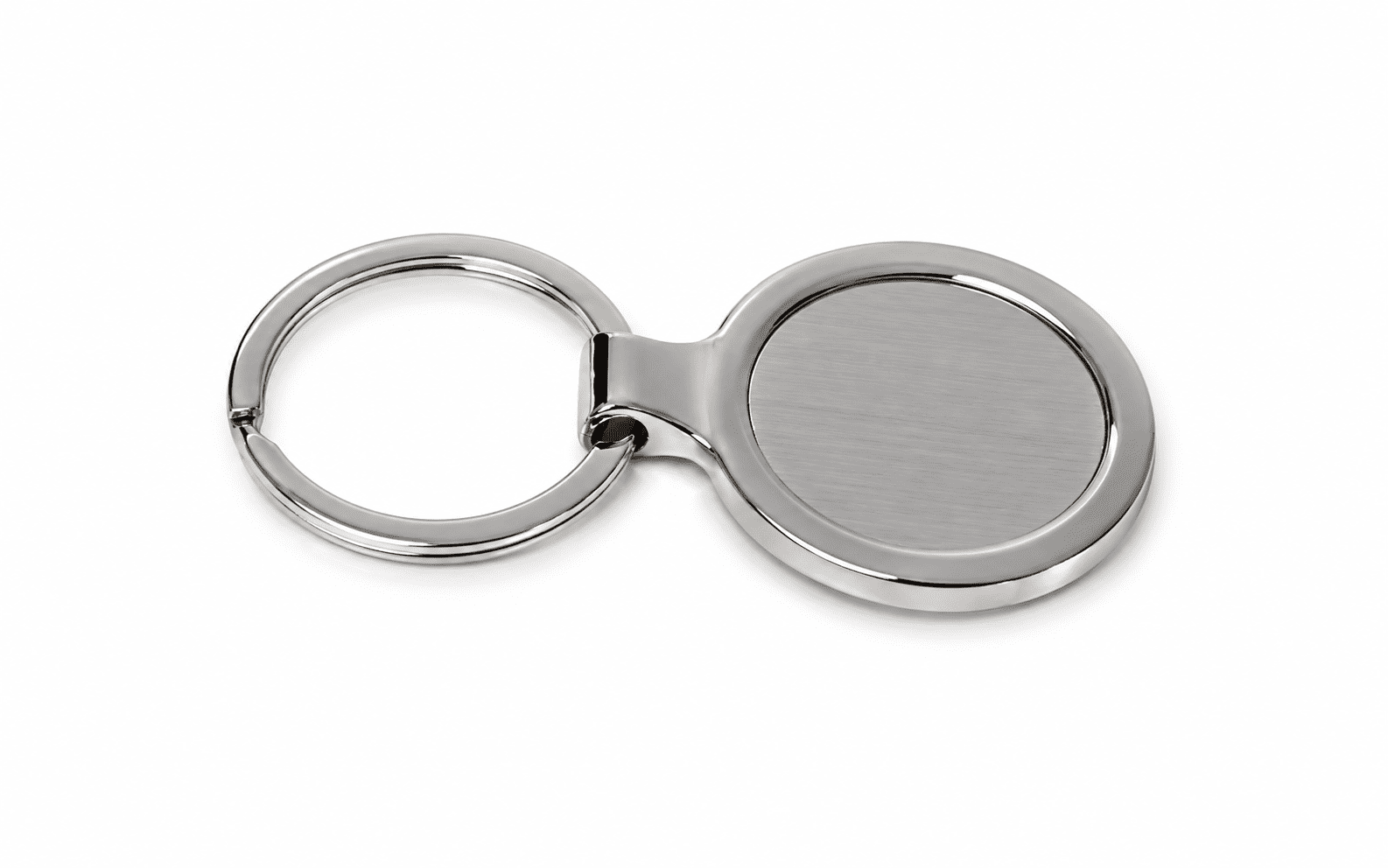 Round Metal Keyholder, 2.8 cm 