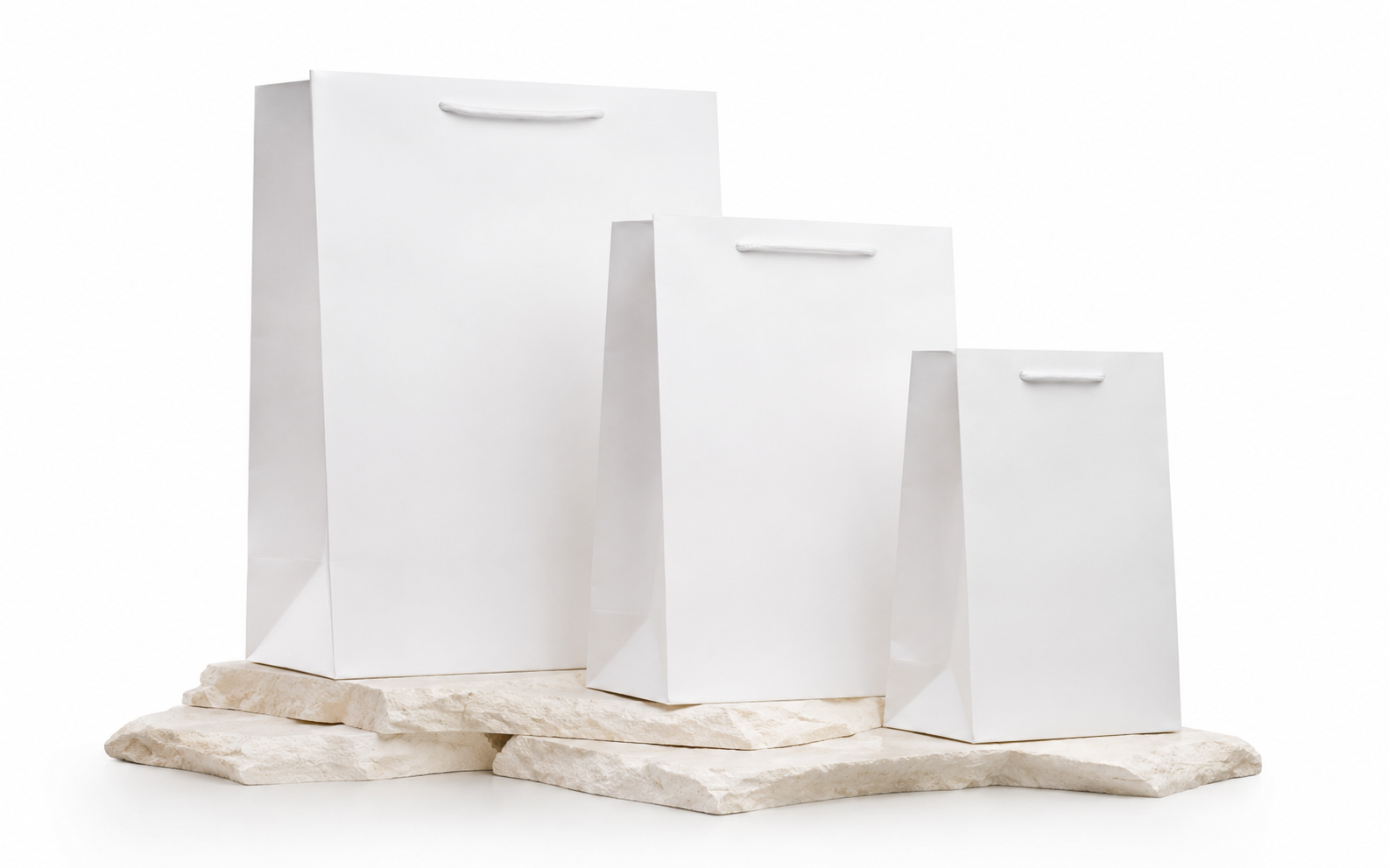 White Gift Bags A4