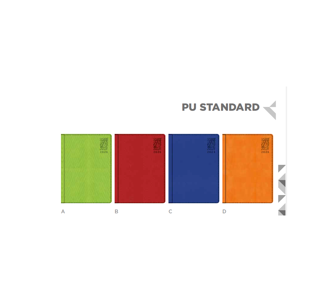 A5 Standard PU Executive Diary 2026