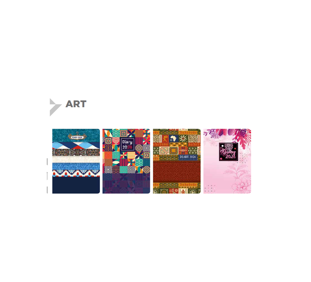 A5 Art Cover Diary 2026 