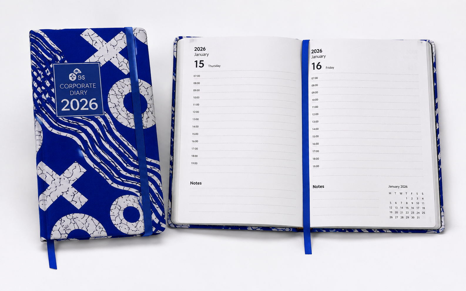 B5 Ankara Design Corporate Diary 2026 