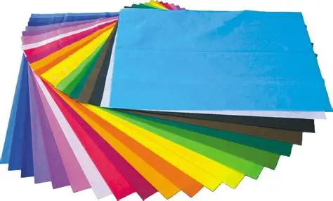 Assorted Craft Tissue Paper - 20 Sheets