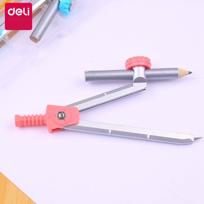 Student Drawing Compass with Pencil Holder
