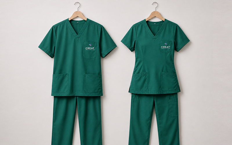 Single Colour Nurse Uniform