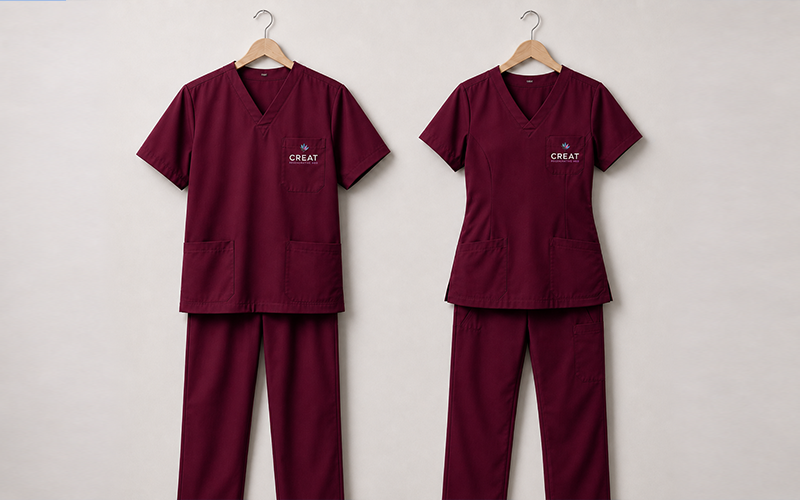 Single Colour Nurse Uniform