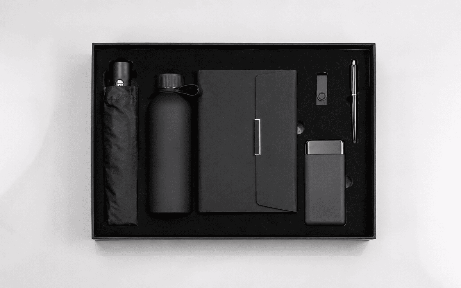 Executive Gift Set with Umbrella and Accessories 