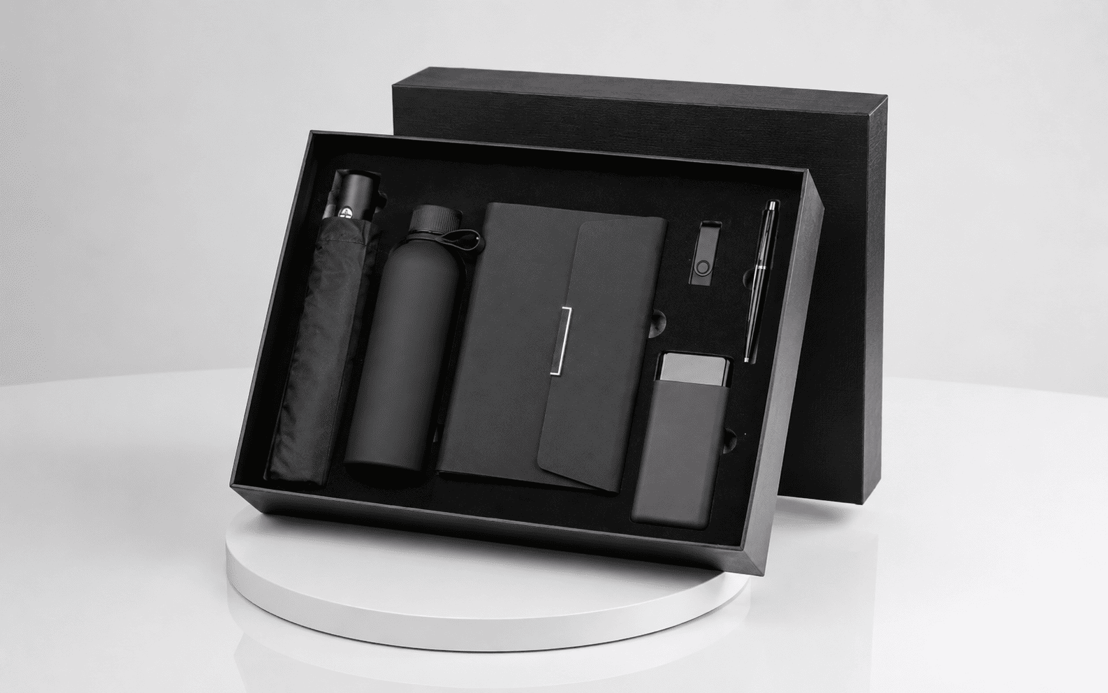 Executive Gift Set with Umbrella and Accessories 
