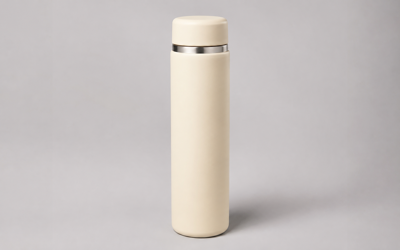 Cream Matte Flask, 500 ml 