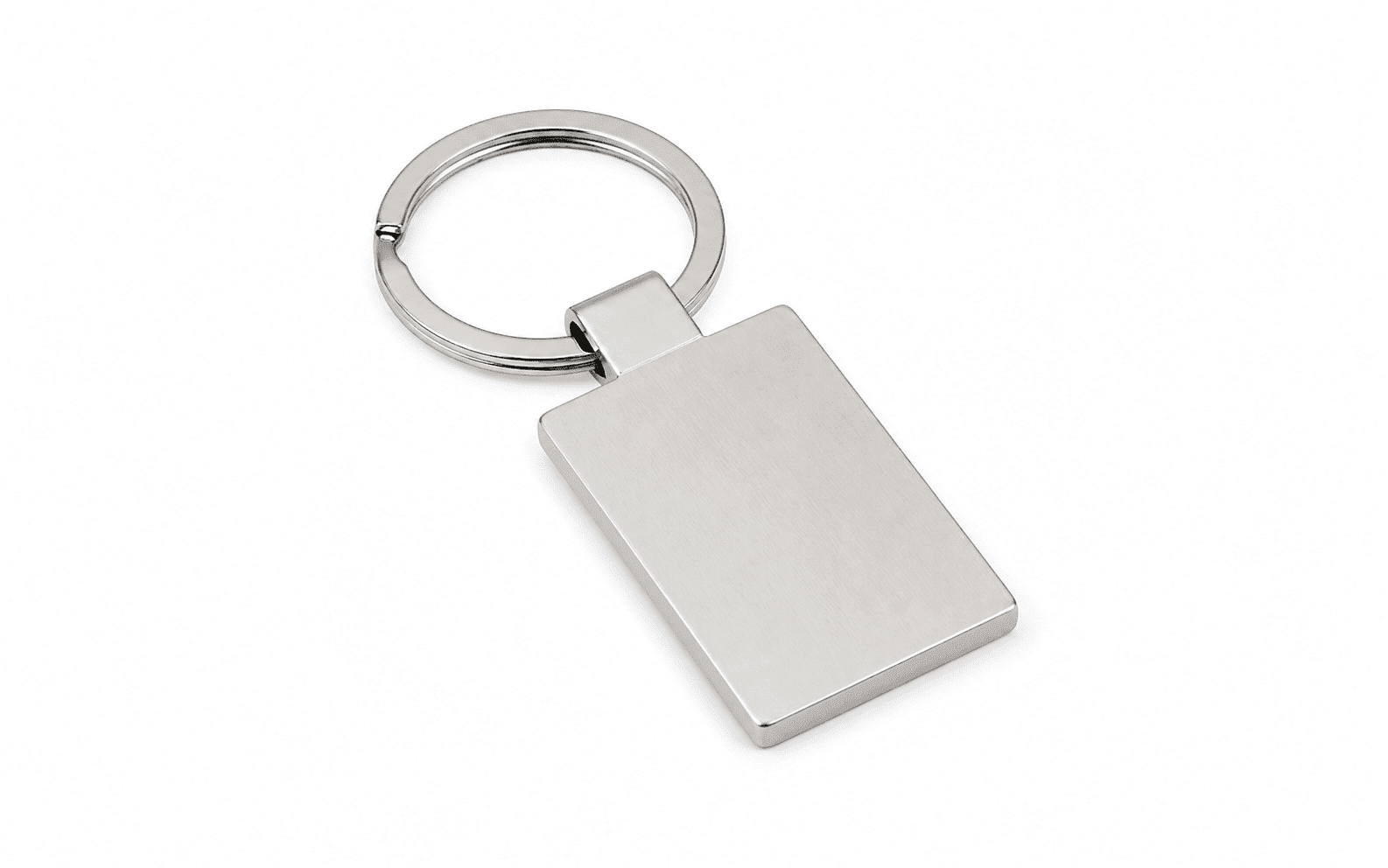 Square Metal Keyholder, 3.5 × 2 cm
