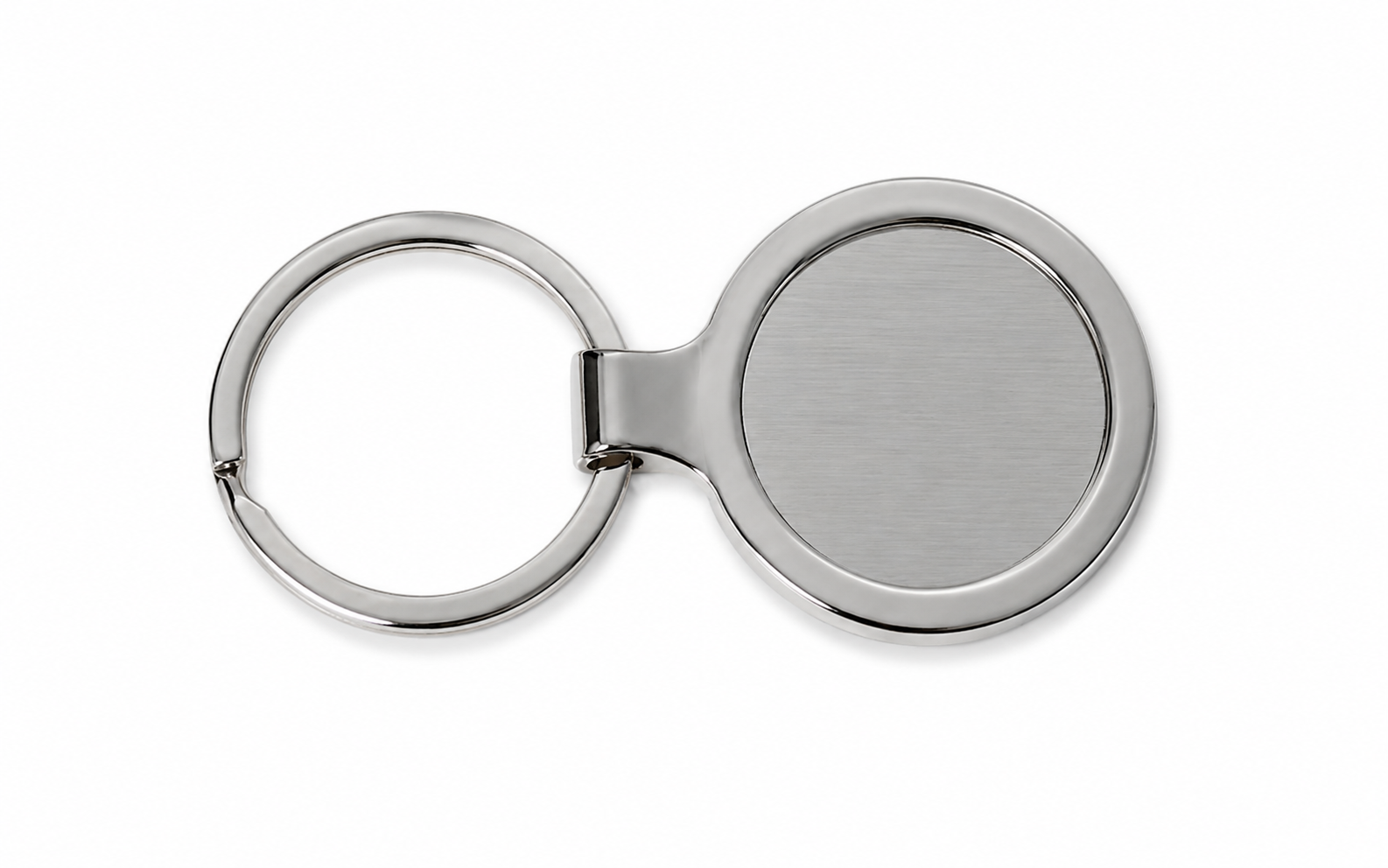 Round Metal Keyholder, 2.8 cm 