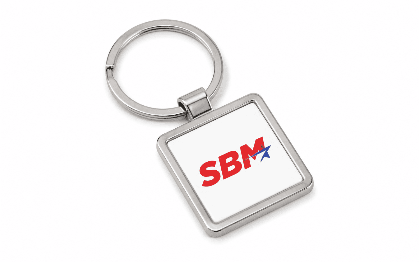 Single-Sided Square Metallic Keyholder 