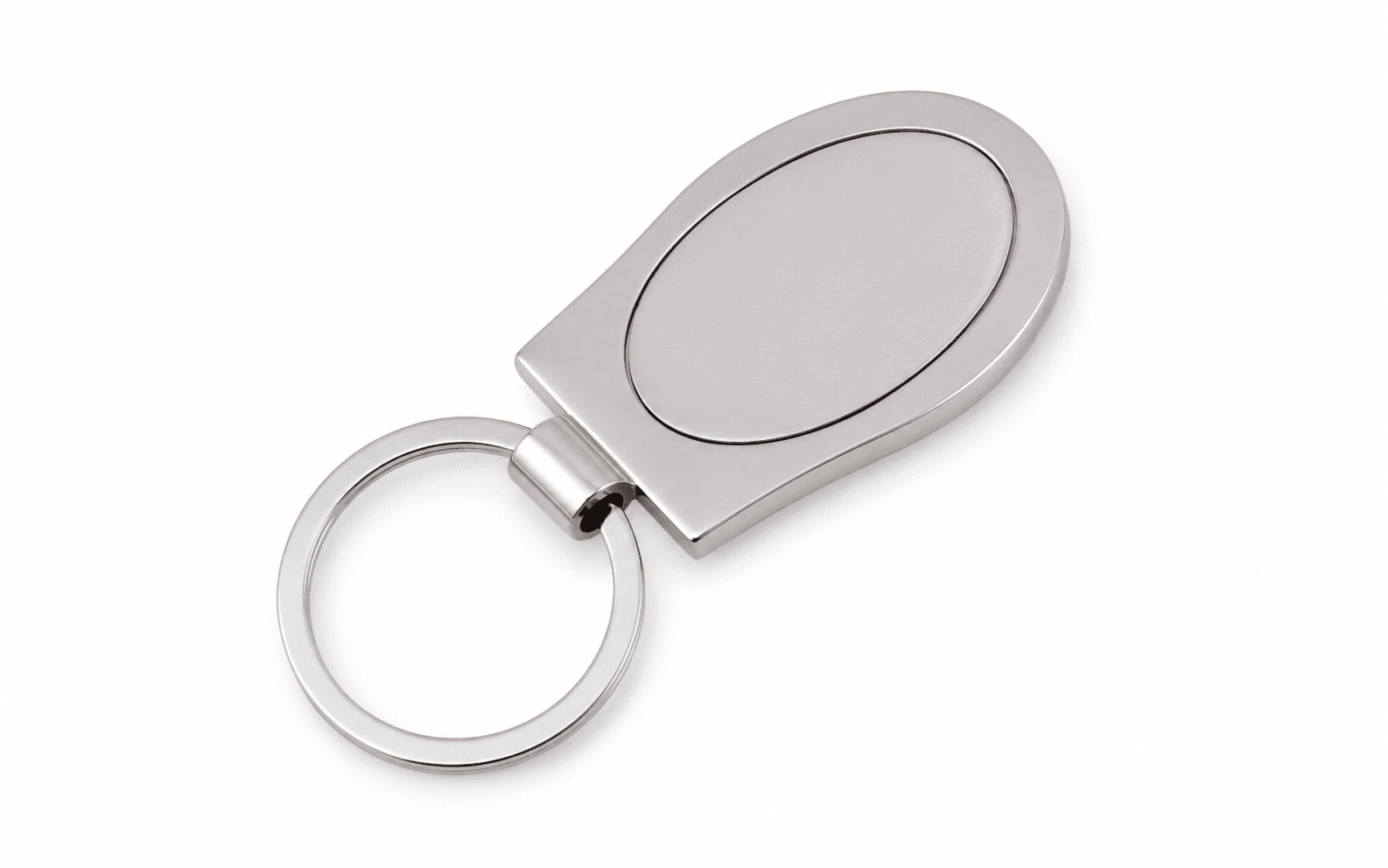 Oval Metallic Keyholder 