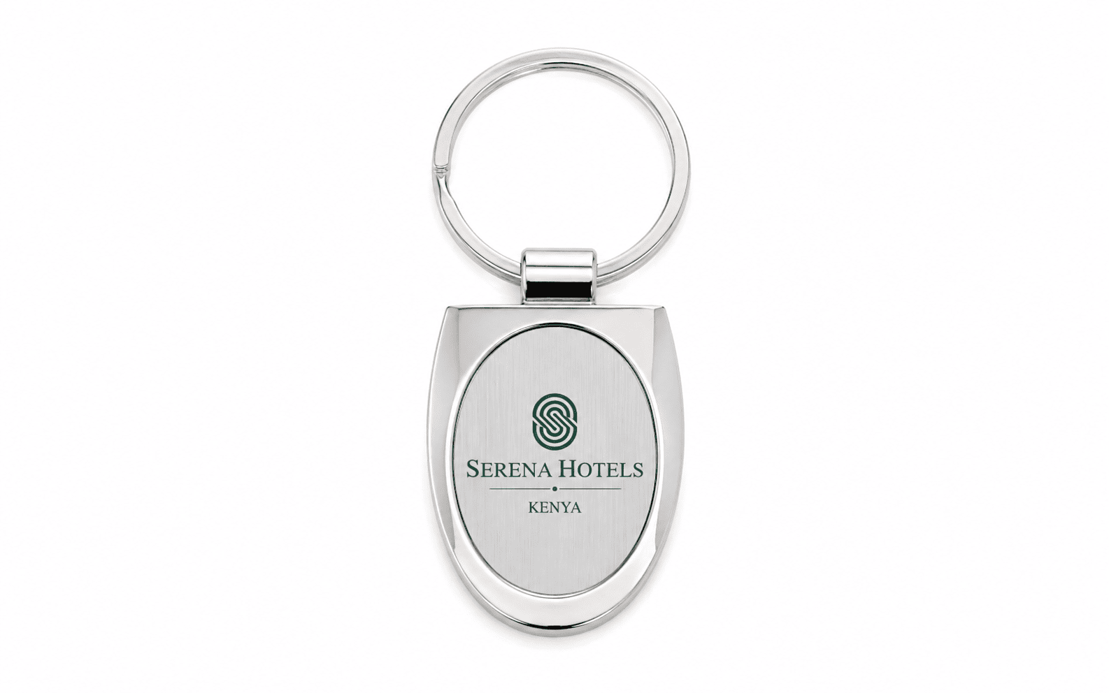 Oval Metallic Keyholder 