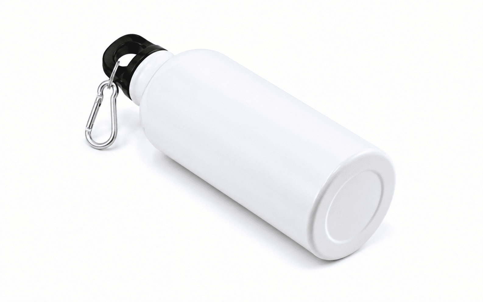 Aluminium Water Bottle with Carrying Strap, 750 ml 