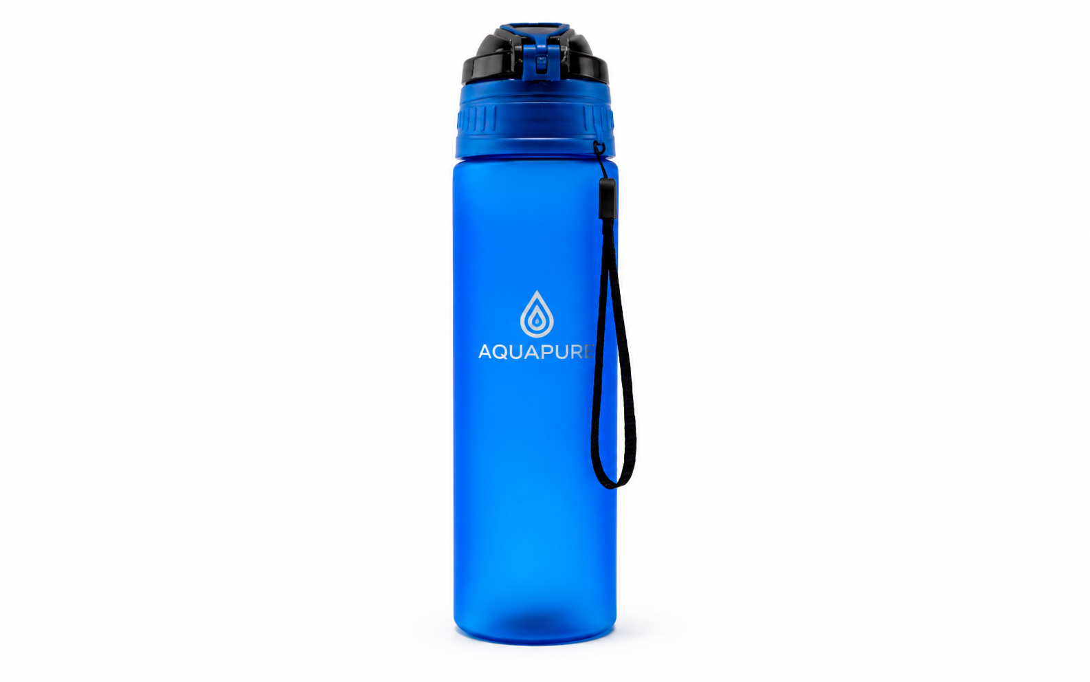 Plastic Water Bottle with Carrying Strap, 1 Litre 