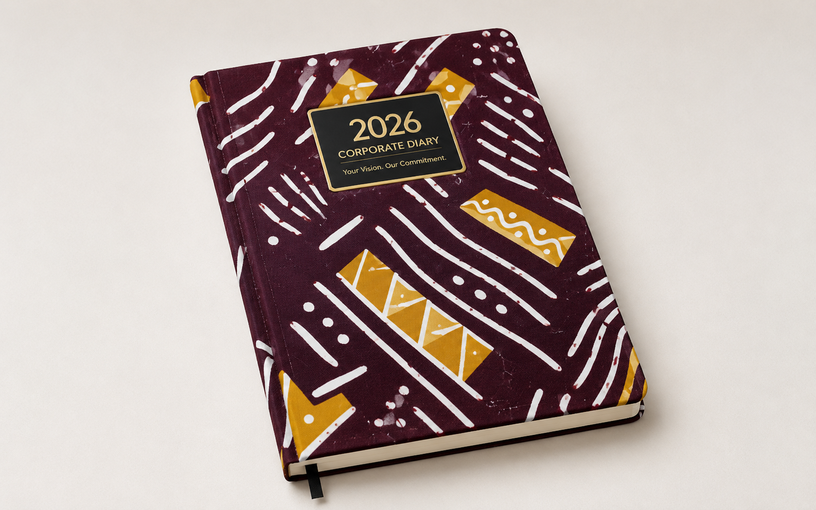 B5 Ankara Design Corporate Diary 2026 