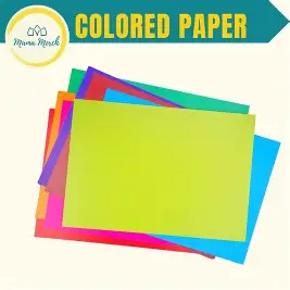 A4 Assorted Coloured Paper - 100 Sheets