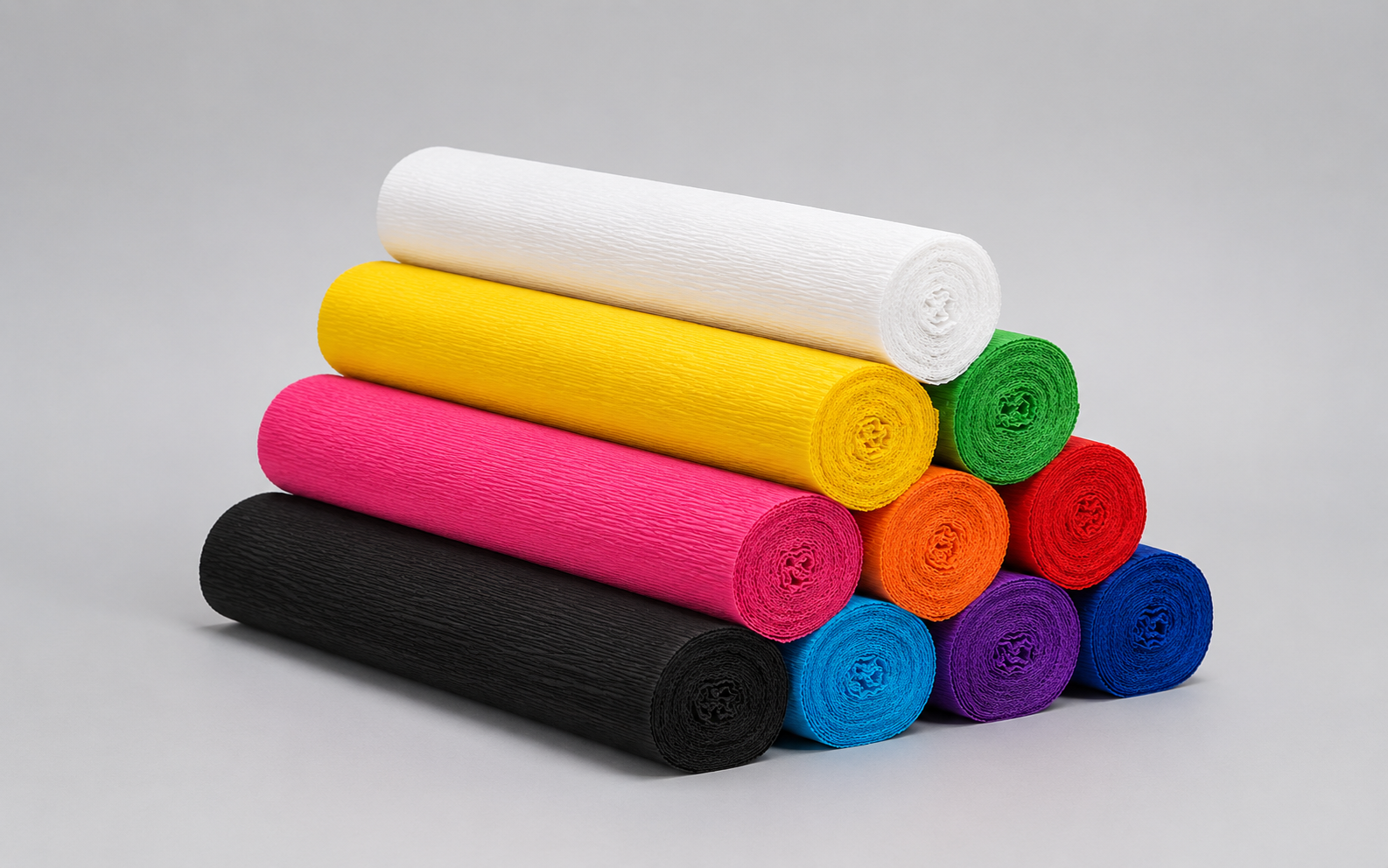 Assorted Crepe Paper - 50 x 200 cm