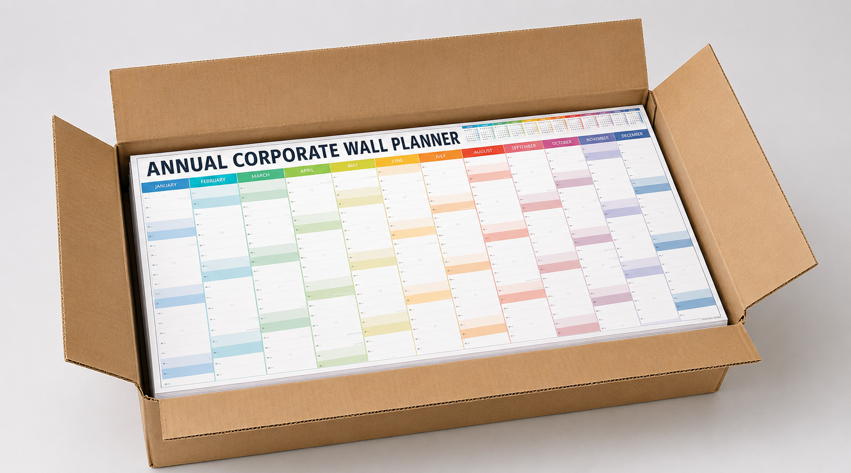 Annual Corporate Wall Planner 