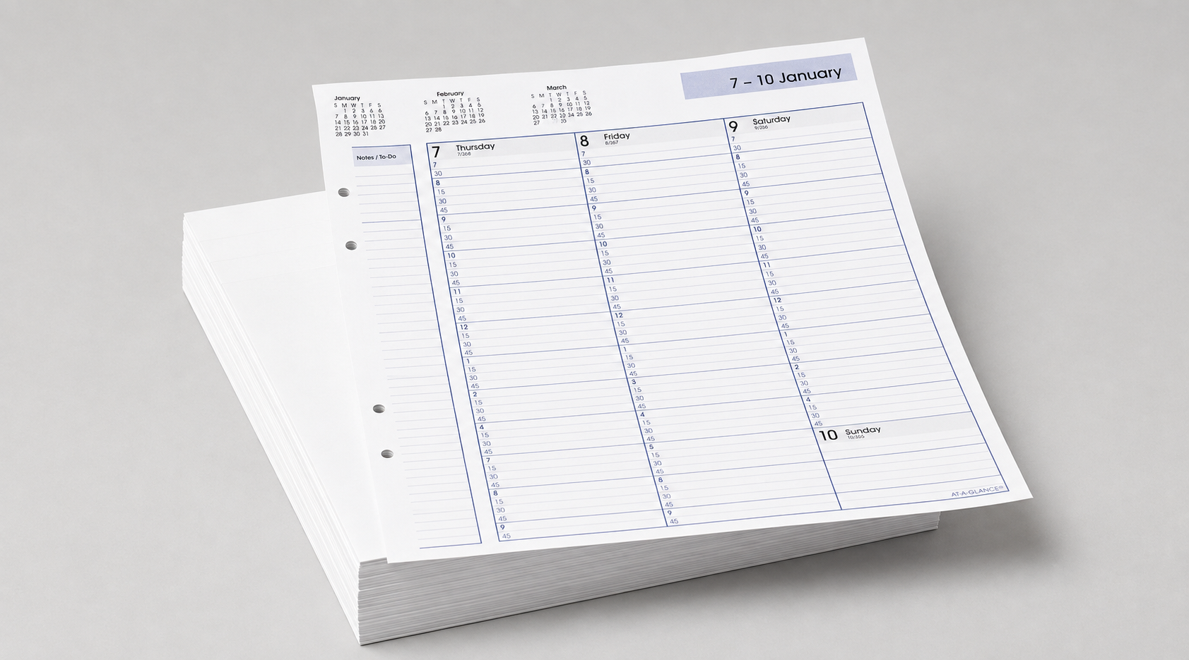 Weekly Business and Appointment Planner 